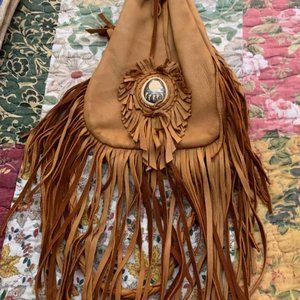 Vintage Signed Native American Medicine Bag/Purse